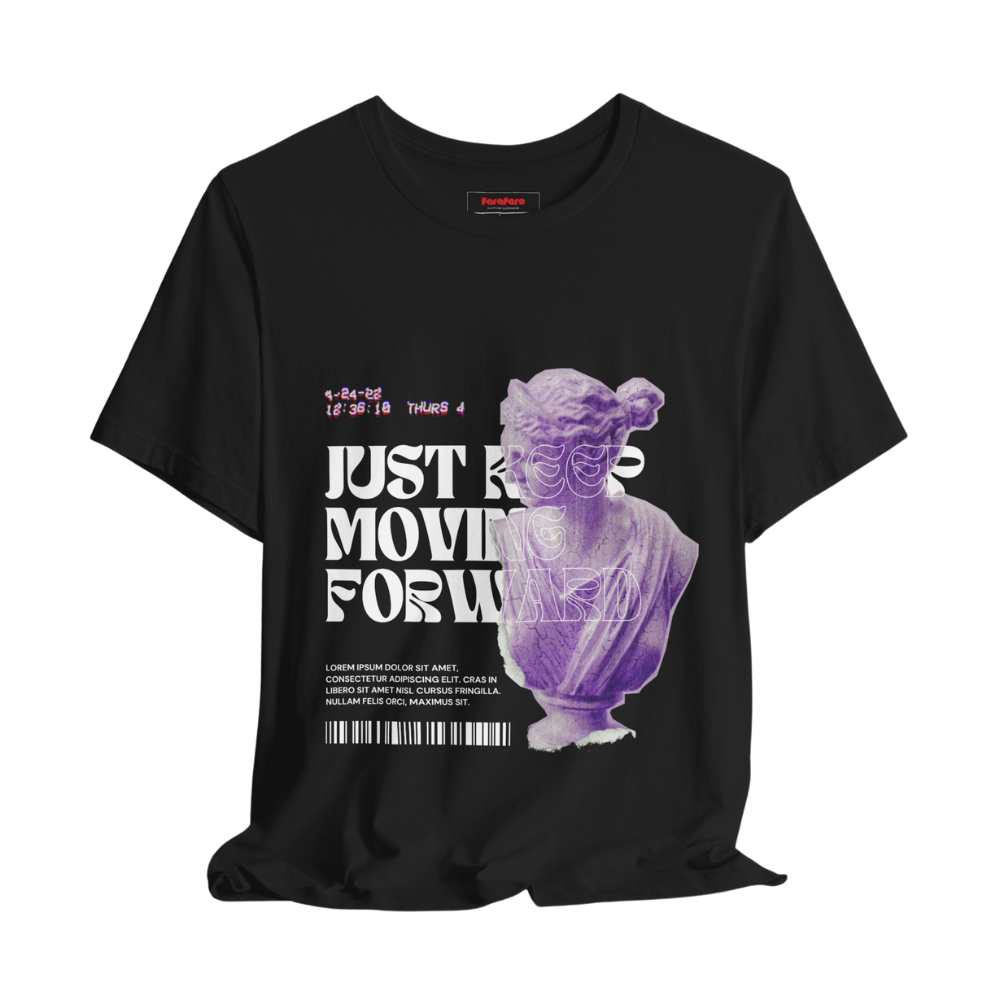 Just Keep Moving Forward Regular T-Shirt