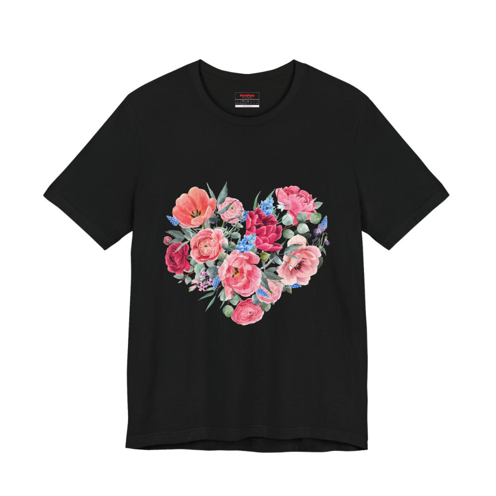 Pinky Rose Regular T-Shirt