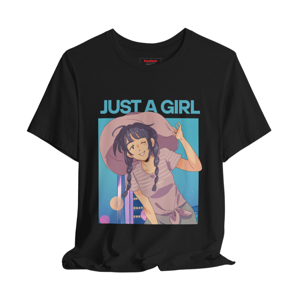 Just A Girl Regular T-Shirt