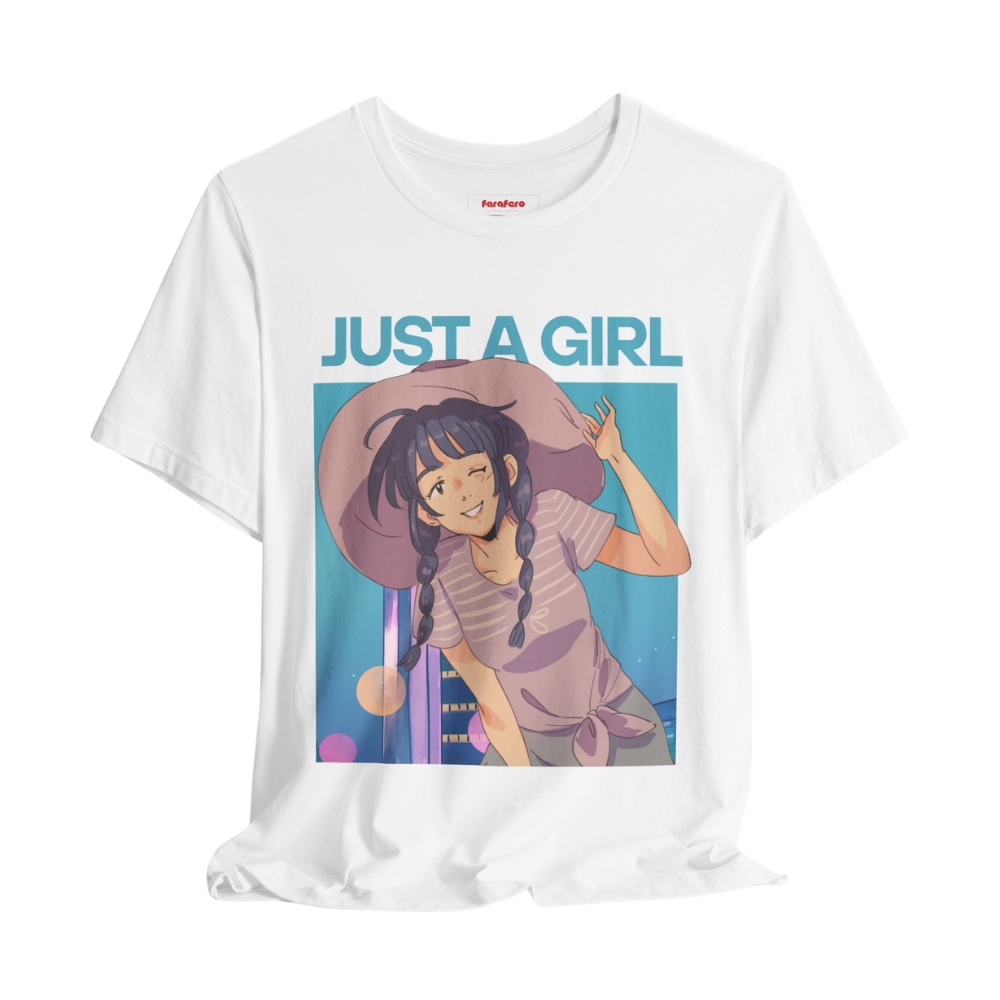 Just A Girl Regular T-Shirt