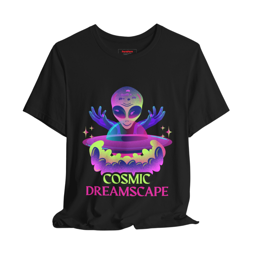 Unisex Cosmic Dream Scape Regular T-Shirt