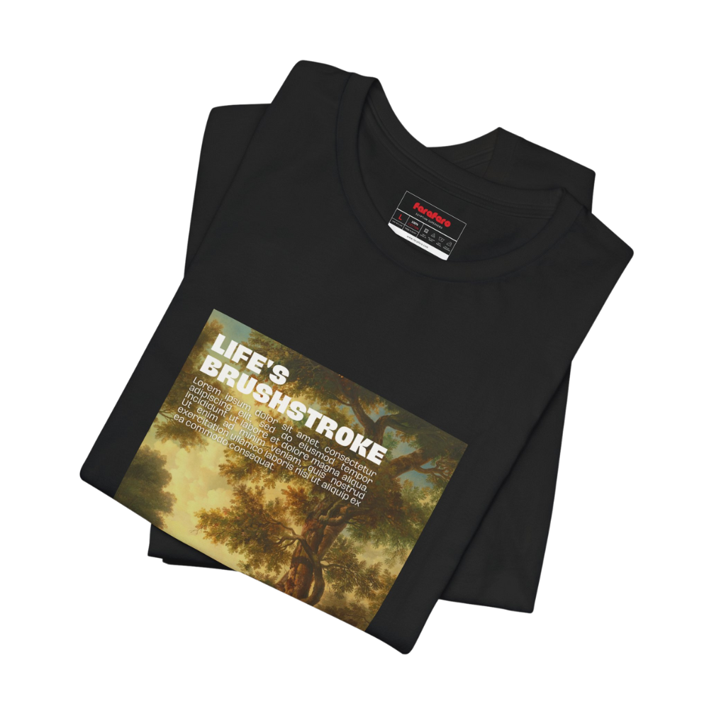 Life's Brushstroke Regular T-Shirt