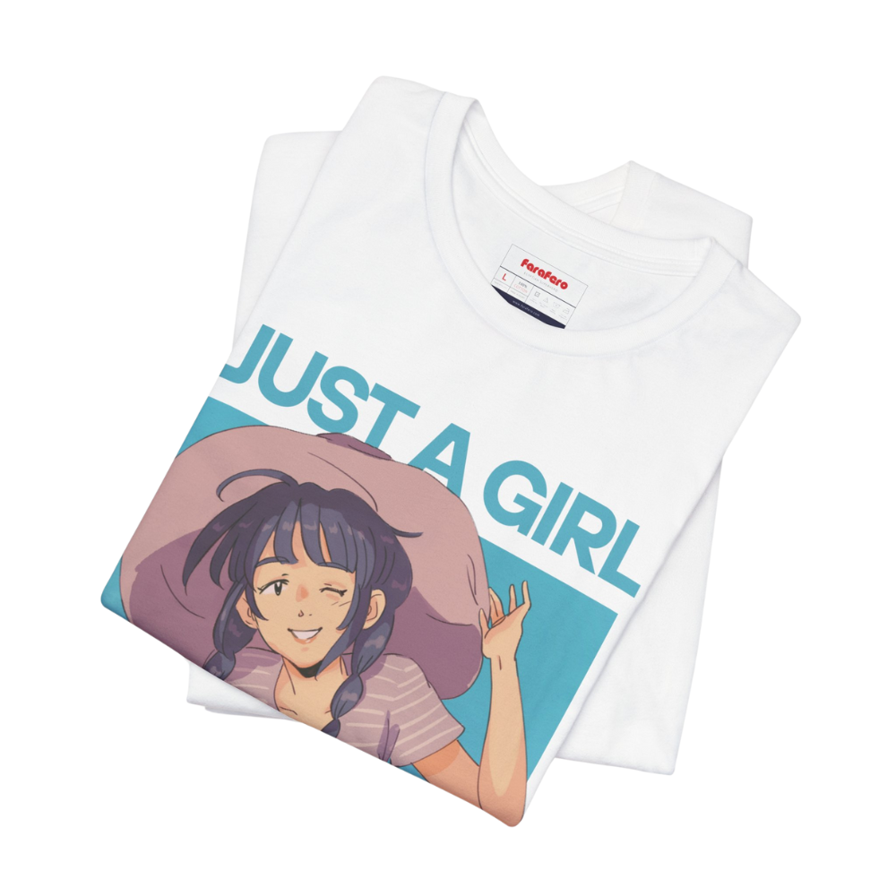 Just A Girl Regular T-Shirt