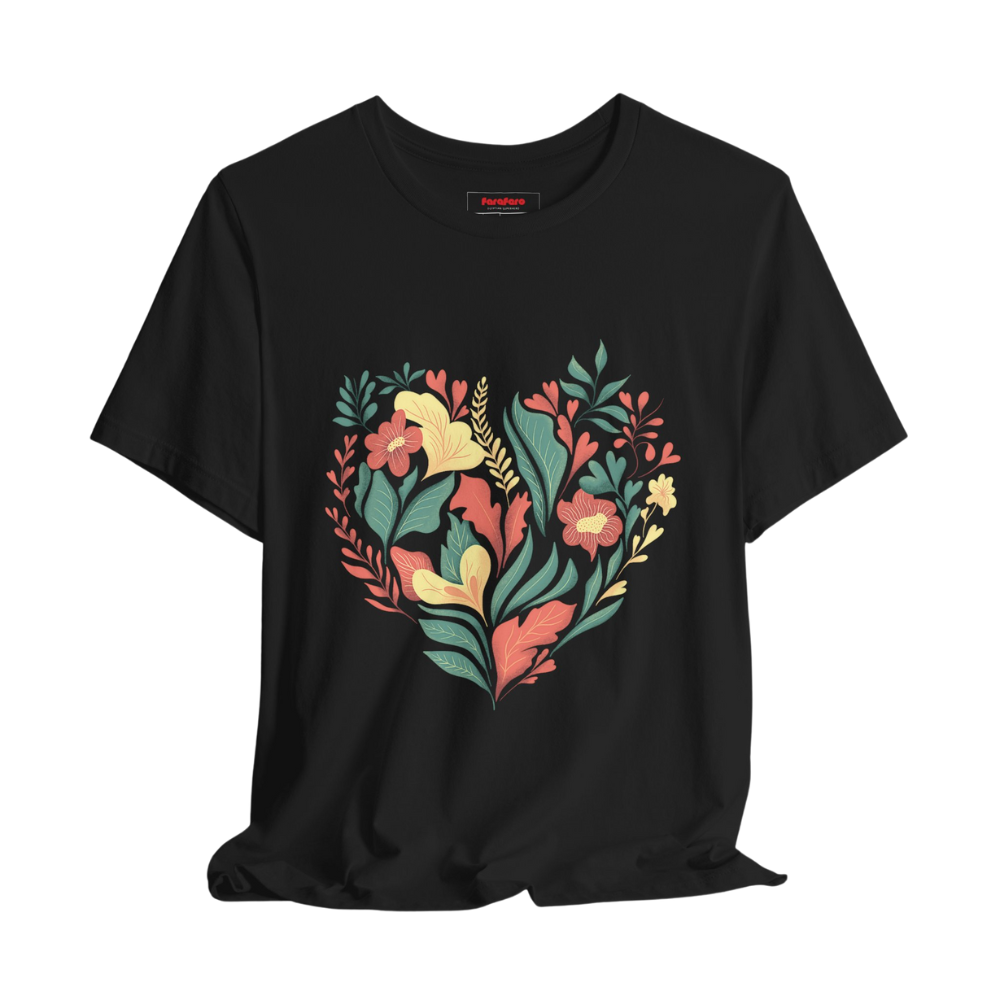 Green Heart Regular T-Shirt