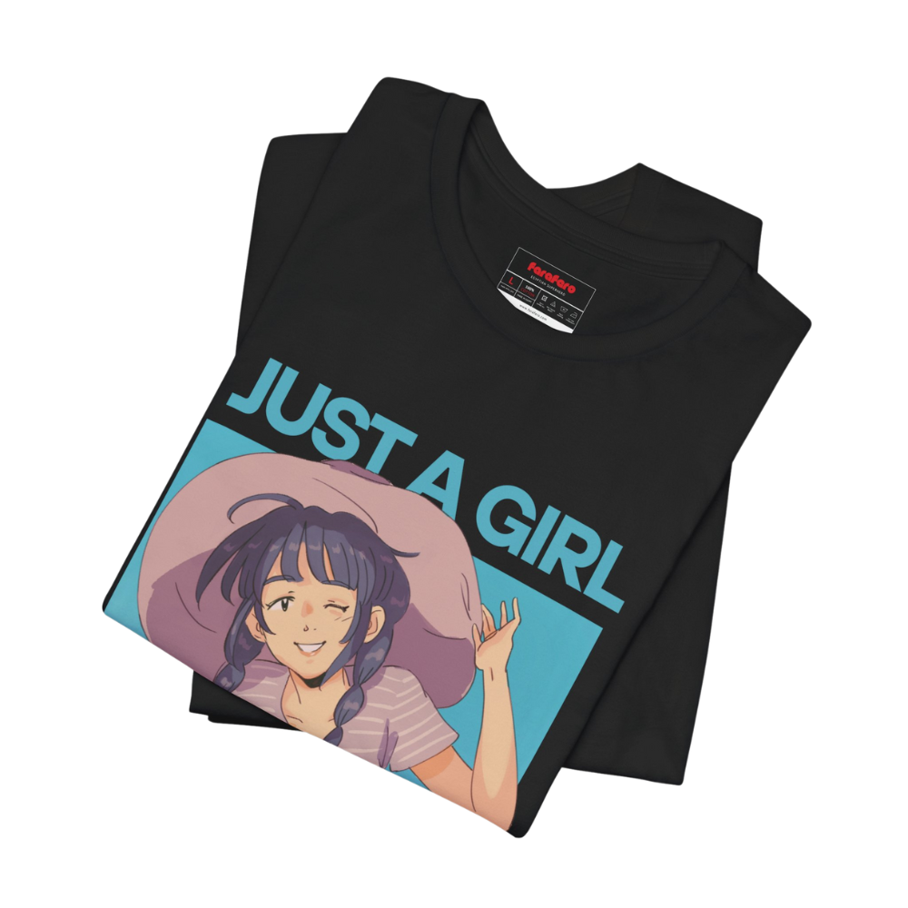 Just A Girl Regular T-Shirt