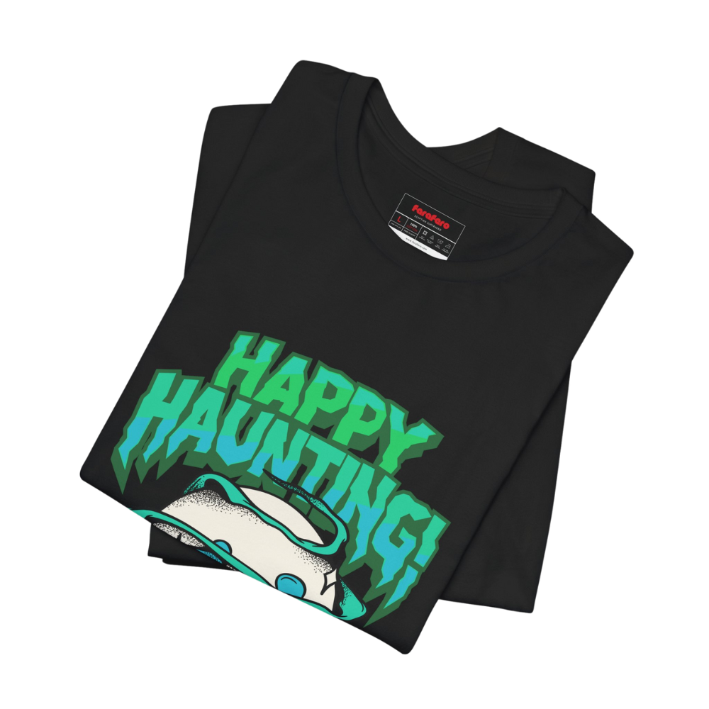 Unisex Happy Haunting Regular T-Shirt