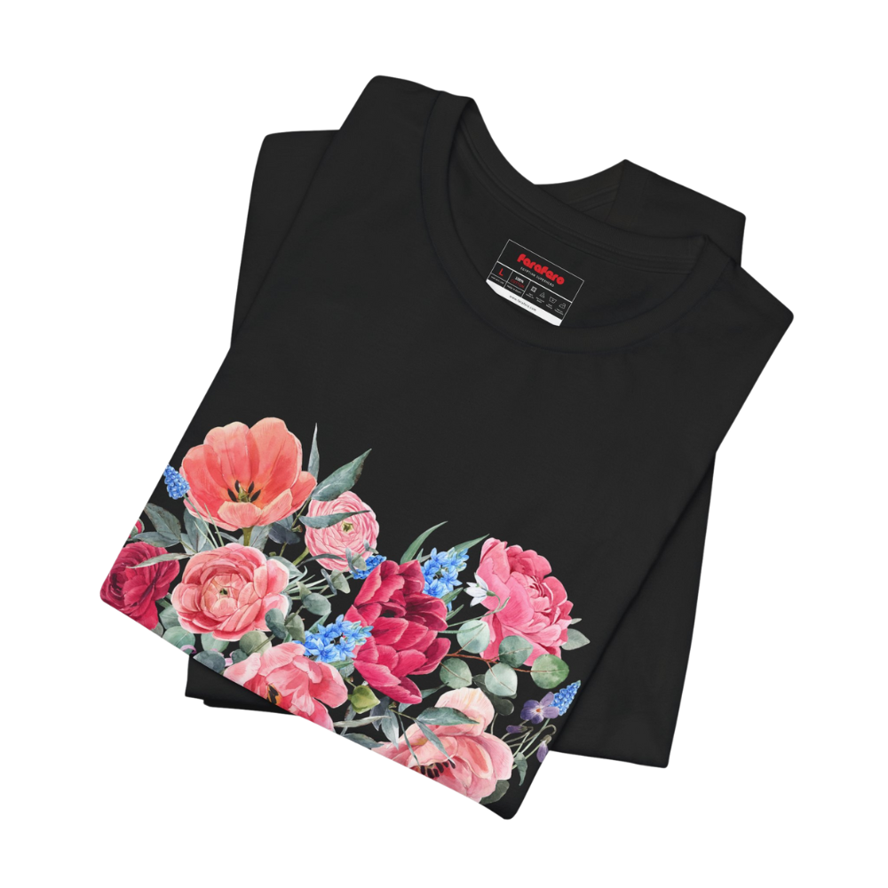 Pinky Rose Regular T-Shirt