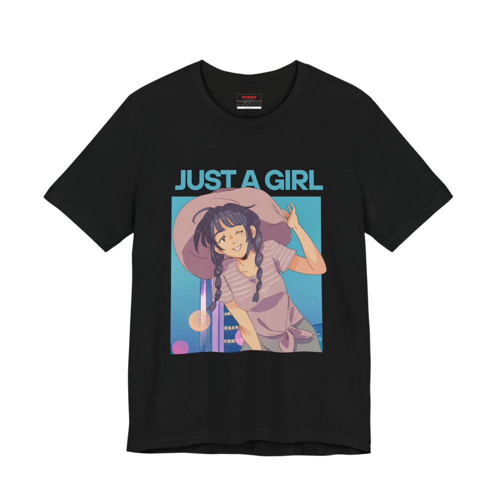 Just A Girl Regular T-Shirt
