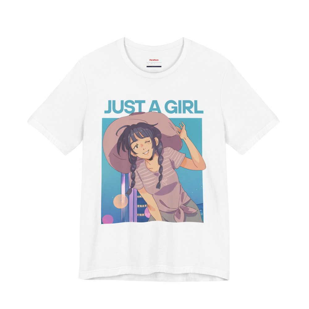Just A Girl Regular T-Shirt