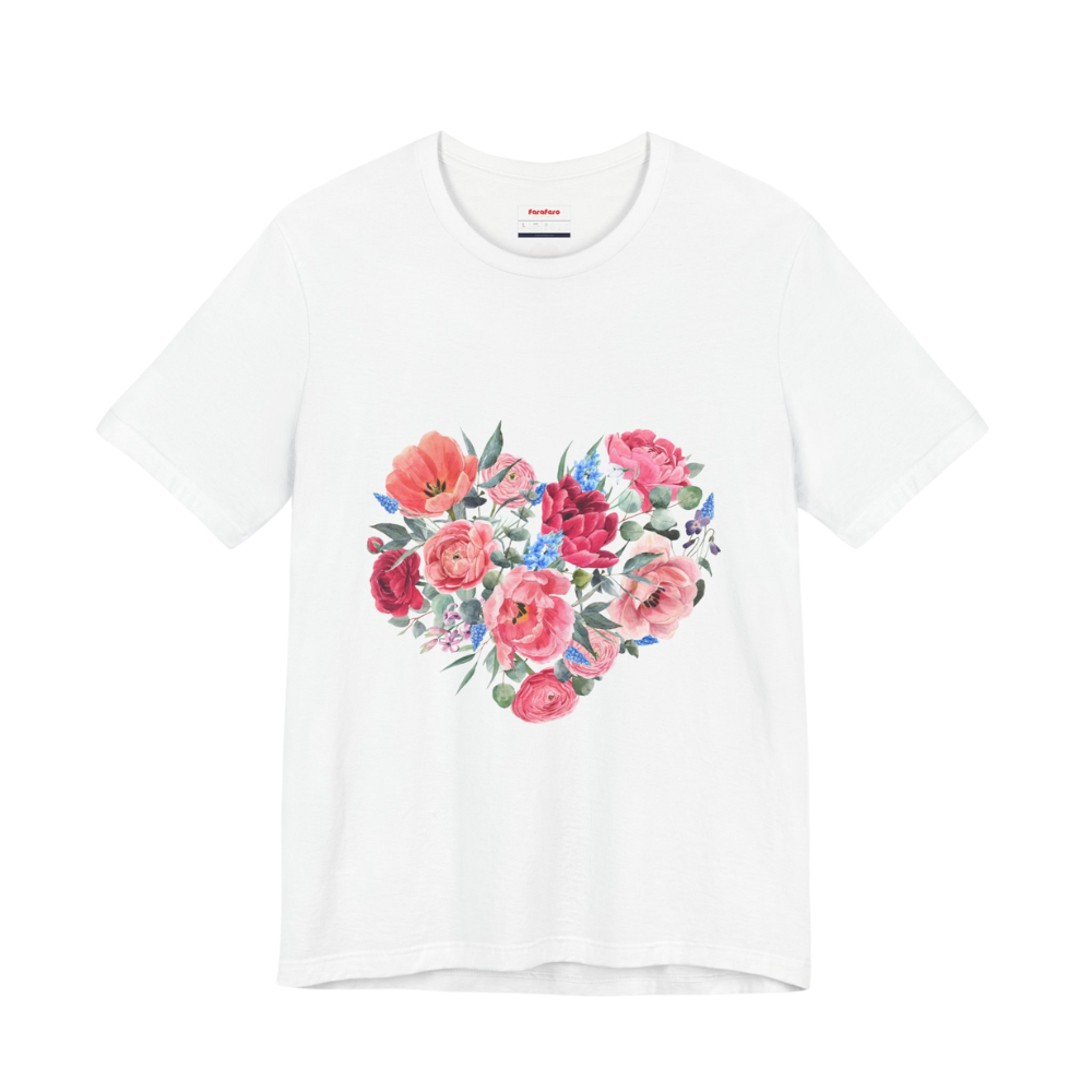 Pink Rose Regular T-Shirt