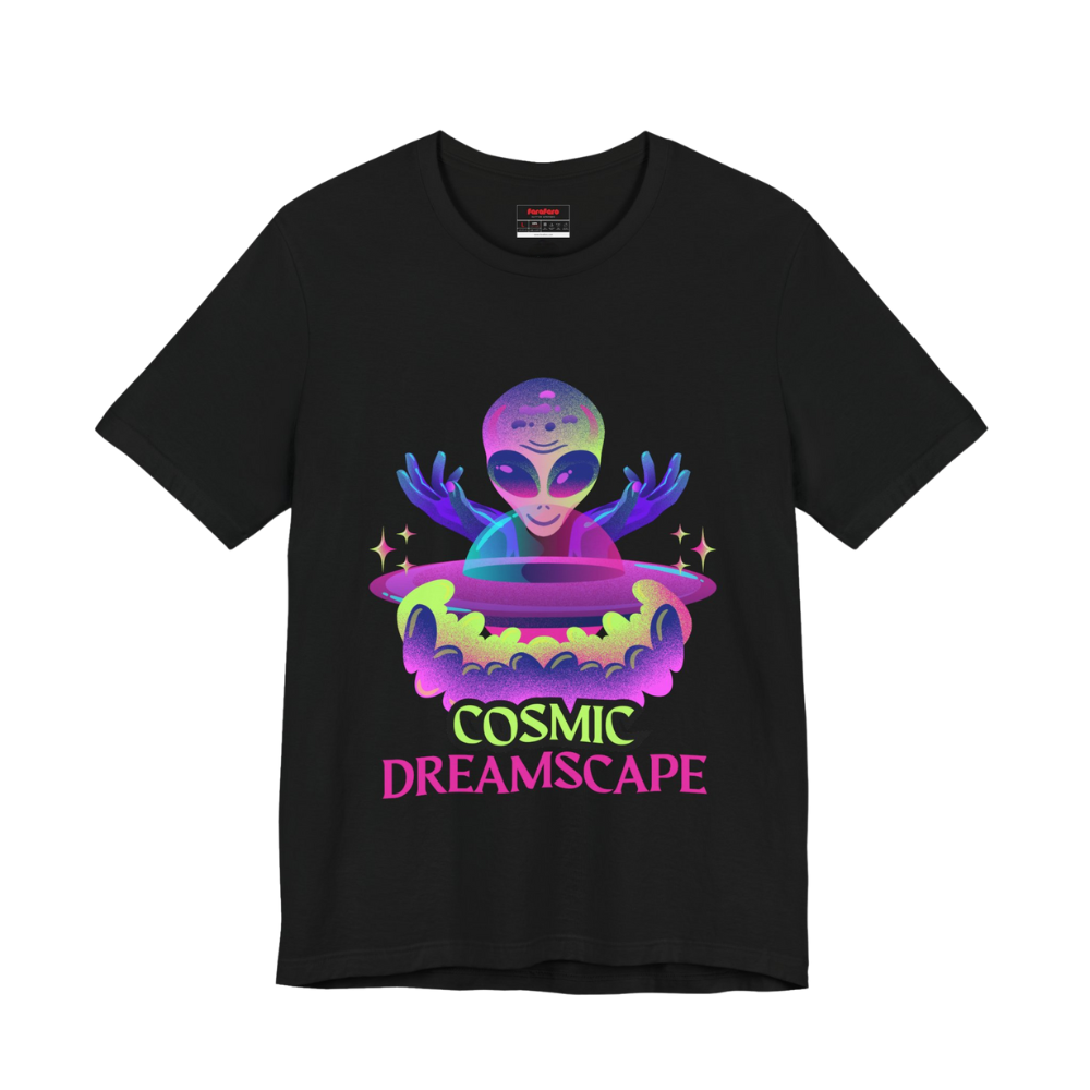 Unisex Cosmic Dream Scape Regular T-Shirt