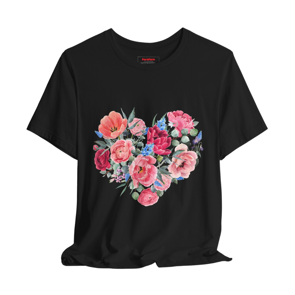 Pinky Rose Regular T-Shirt