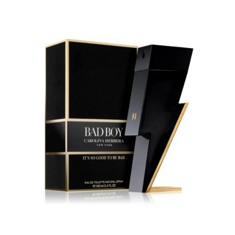 Carolina herrera bad boy for men, eau de toilette - 100 ml