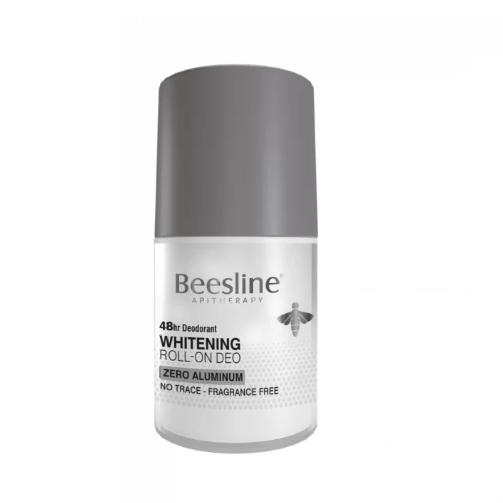 Beesline Whitening Roll-On Deo Zero Aluminum (48 Hr Protection)