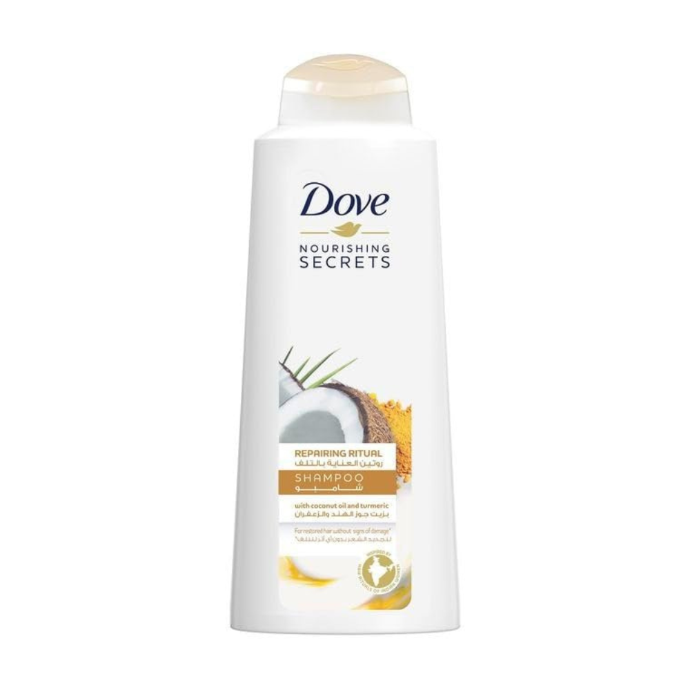 Dove Natural Shampoo Restoring Ritual Coconut Oil and Turmeric 600ML