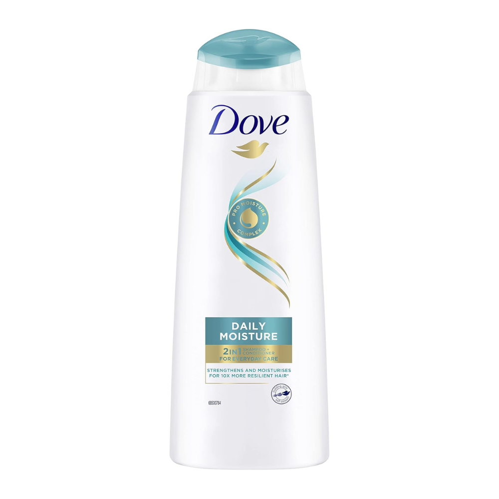 Dove daily moisture 2 in 1 shampoo & conditioner, 400ml