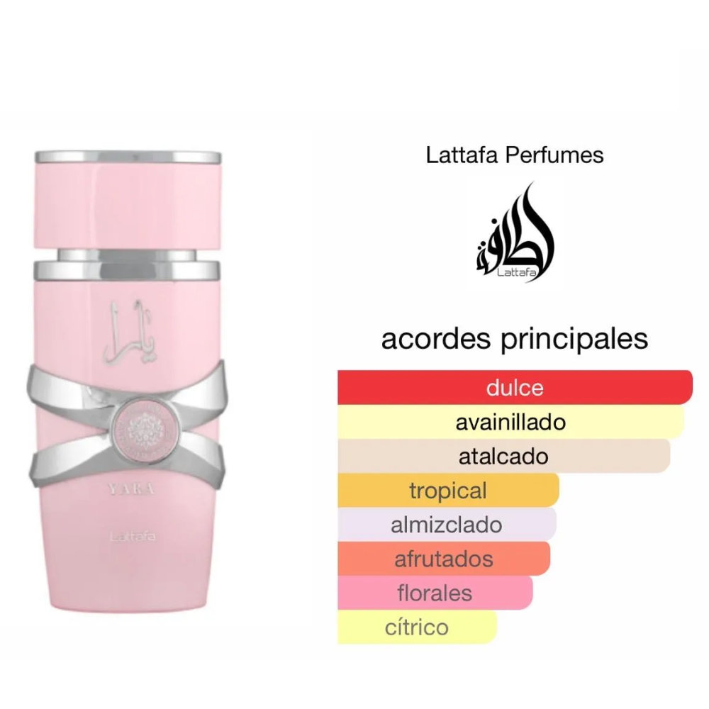 Lattafa Yara Long Lasting Perfume For Women Eau De 100ml