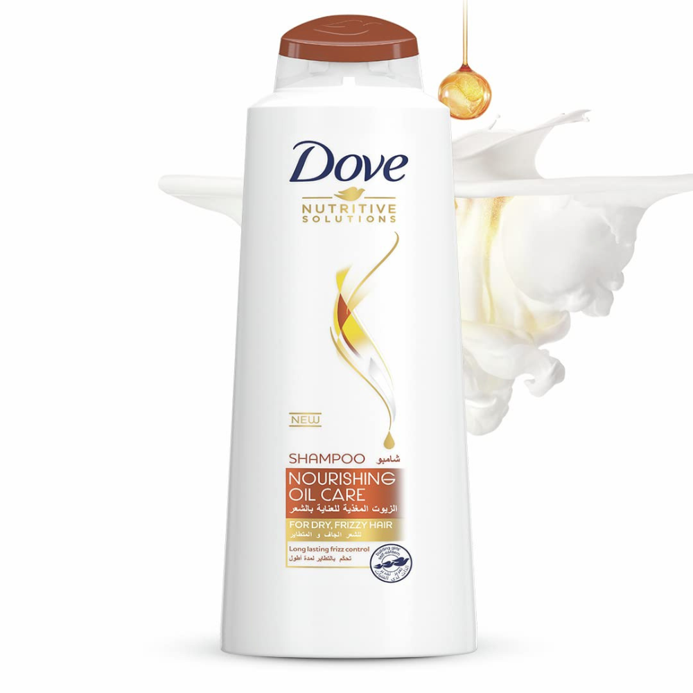 Dove Shampoo Nourishing Oil, 600ml