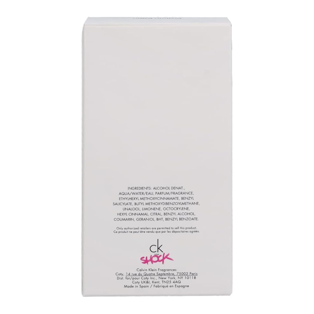 CALVIN KLEIN ONE SHOCK for her EDT 100ML