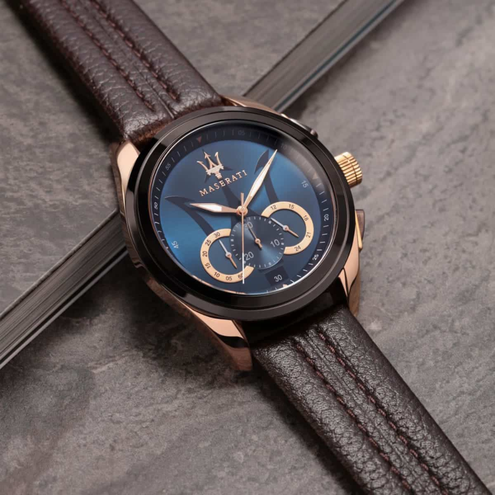 Maserati Traguardo R8871612024 Men's Watch Brown
